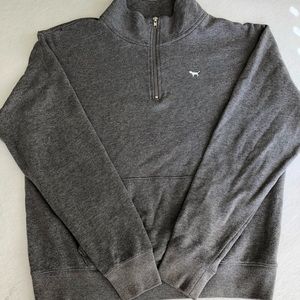 PINK half zip sweatshirt